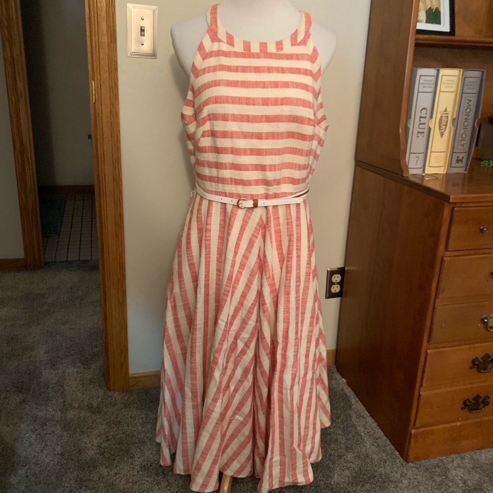Eliza J linen dress
